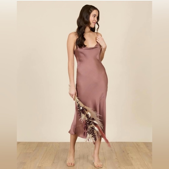 Park & Fifth Dresses & Skirts - NWT - Park and Fifth Mauve Waldorf Satin Dress bridesmaid